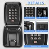 Xndryan Key Safe Wall Mounted, Police Approved Key Lock Box