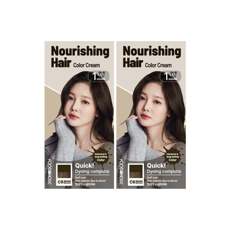 Food Aholic (1+1) Food Aholic 1-Minute Nourishing Color Cream C6