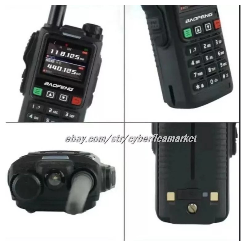 BaoFeng UV18 Pro Max GPS Air Band Walkie Talkie NOAA