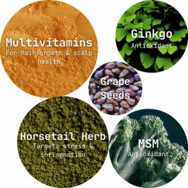 Vitaminas Crecimiento Cabello Hairtru Mujeres
