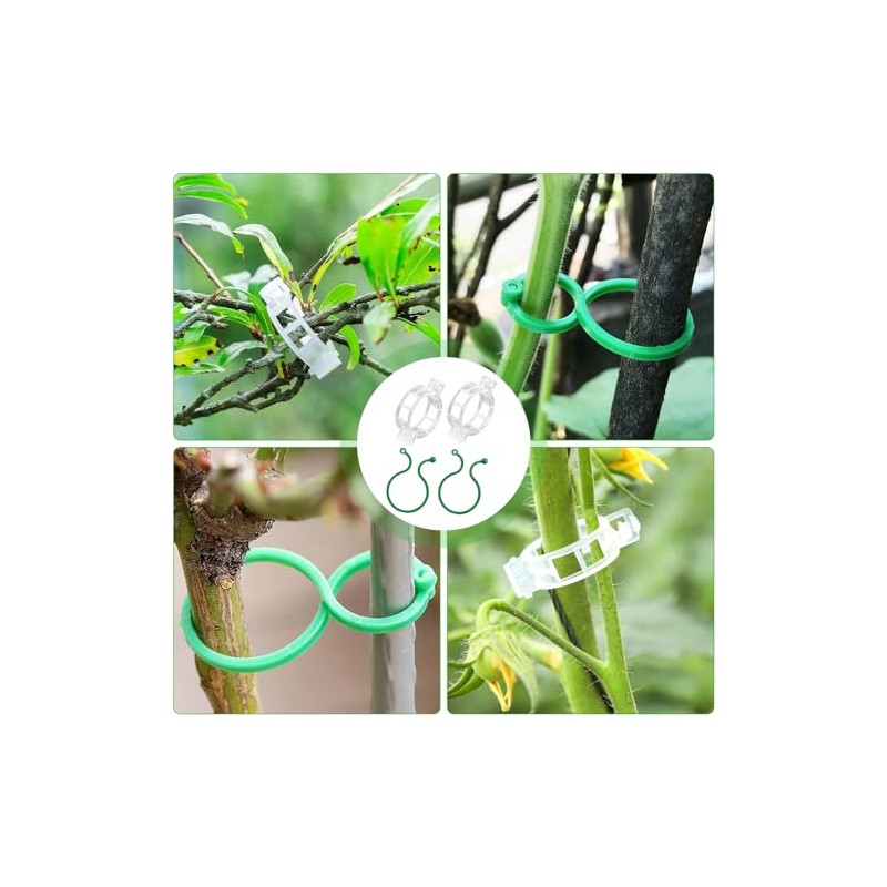 200 Durable Plant Support Clips for Your Garden Needs