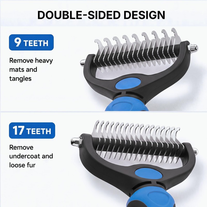Bnlei Pet Pro Grooming Tool for Dogs & Cats -