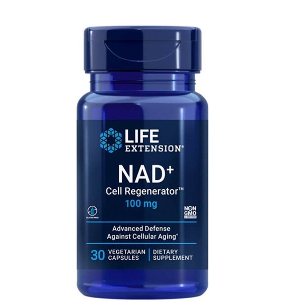 Life Extension NAD+ Cell Regenerator 100 mg, 30 Caps