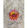 Sticker Surplus Burning Elmo Meme Sticker l Gloss or Holographic