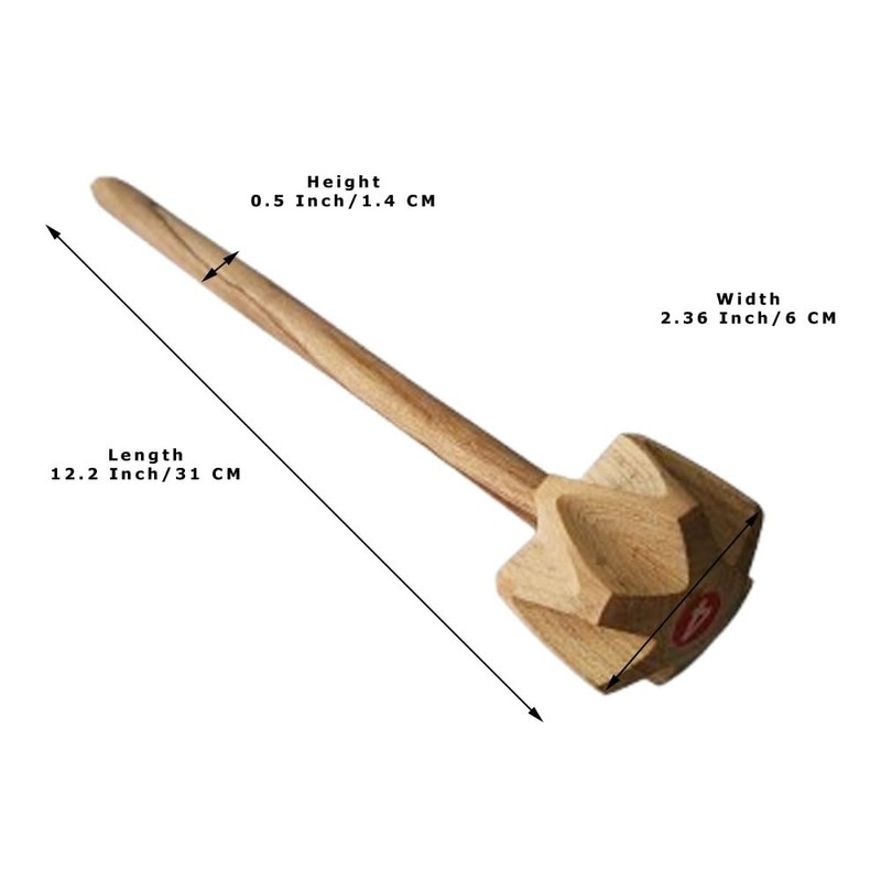 Sahishnu Online & Marketing Wooden Whisk Beater,Ravi,Ravai,Churner Mixer, Butter Milk