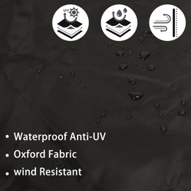 Svepndic 68Hx48D” Fountain Cover, Garden Statue Cover,Fountain Protector with Drawstring Weather Resistant for Winter Outdoor Patio Fountain