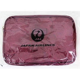ETRO Pouch JAL Business Class Amenity Set Bordeaux