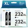 Kolor Expert 232XL Black Ink Cartridges Replacement for Epson 232XL