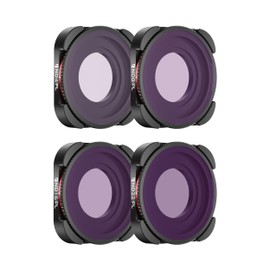 Freewell Hybrid ND/PL Filters Compatible with GoPro Hero13 Black Bright Day 4Pack ND4/PL, ND8/PL, ND16/PL, ND32/PL Enhanced Glare Reduction & Light Control