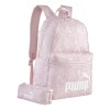 Mochila Estuchera Escolar Puma Phase AOP 20 L Rosa | Estilo,