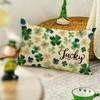 Fahrendom St Patricks Day Lumbar Decorative Rectangle Pillow Cover 12