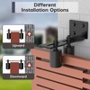 Anobeyi Heavy Duty Slide Gate Roller Guide with L Rear