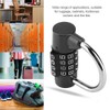 Door Password Lock,4 Dial Digit Code Combination Padlock Security Password