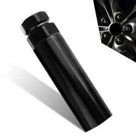 Zikefest Small 6 Spline Lug Nut Socket, Locking Lug Nut Removal Tool, Wheel Lock Key Replacement for Aftermarket 6 Spline Lug Nut, for 19 mm (3/4 Inch) & 21 mm (13/16 Inch) Hex Socket Wrench