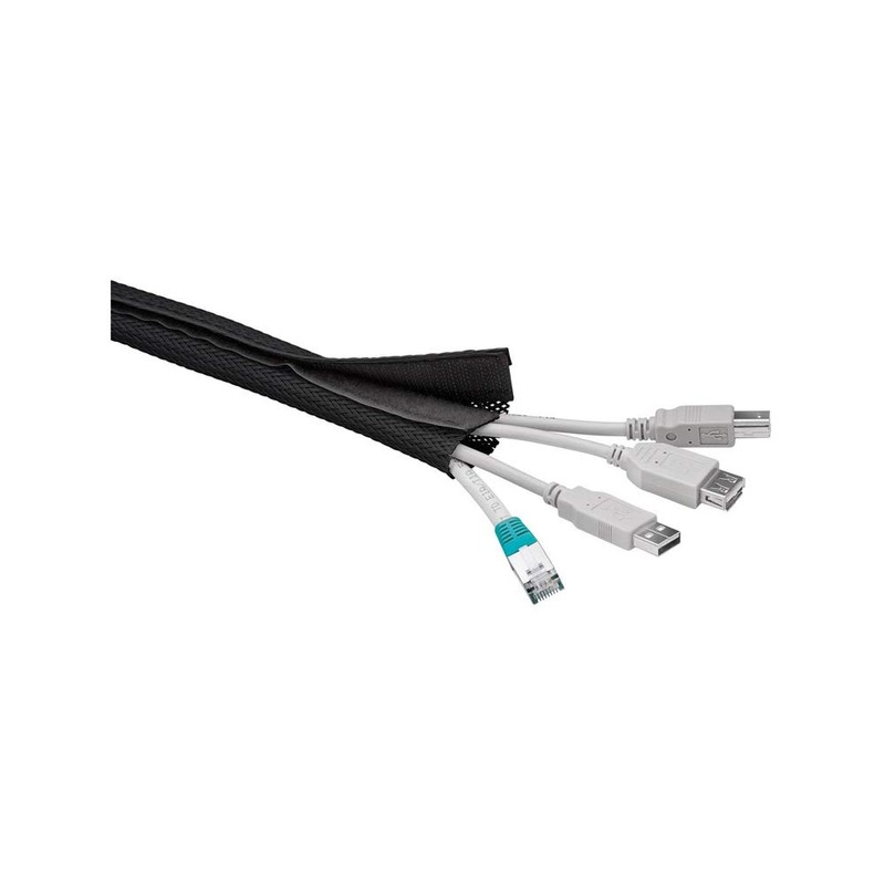 Goobay 51919 WireSleeve, Black