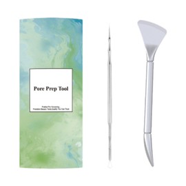 Amagogo Pore Prep Tool Blackhead Extractions Tool Beauty Tool Pore Cleaning Beauty Tool Pimple Blackhead Removers, for Blemish Women