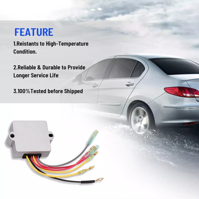 Feiteplus For Mercury Mariner Rectifier Voltage Regulator 6 Wire 815279-3