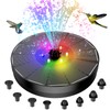 AMIAEDU Solar Fountain, Powered Water 4W Pump for Bird Bath