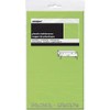 Lime Green Plastic Tablecloth, 108 x 54"