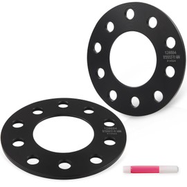 GDSMOTU 5x120/5x127 Wheel Spacers 6mm, Wheel Spacers Fit 2019-2022 for Honda Passport 2017-2021 for Honda Civic, 2Pcs Wheel Adapters & Spacers with Studs 78.1mm Hub Bore