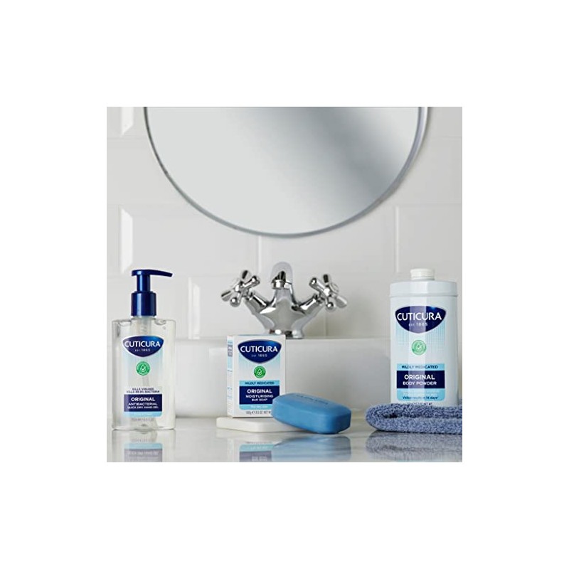 Cuticura Mildly Medicated Talc 250g by Cuticura