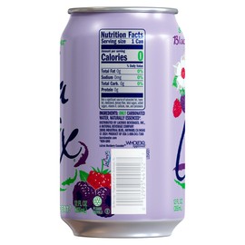 La Croix Sparkling Water, Blackberry Cucumber, 12-Pack Zero Sugar, Zero Calories, Zero Sodium
