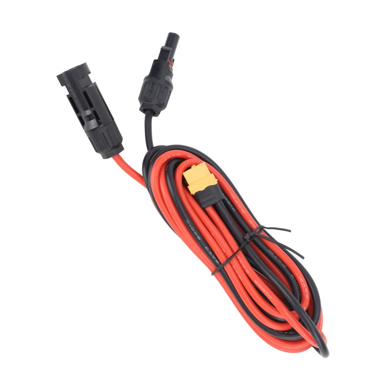Solar Charge Cable Connector to XT60 Adapter for Panel Generator