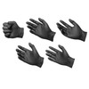 Nitrile Gloves Powder Free Pearl Black Size Large Pack of