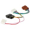 vhbw Car Radio ISO Adapter Compatible with Renault Trafic from