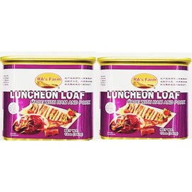 Luncheon Loaf with Ham and Pork, 12 oz, Pack of 2