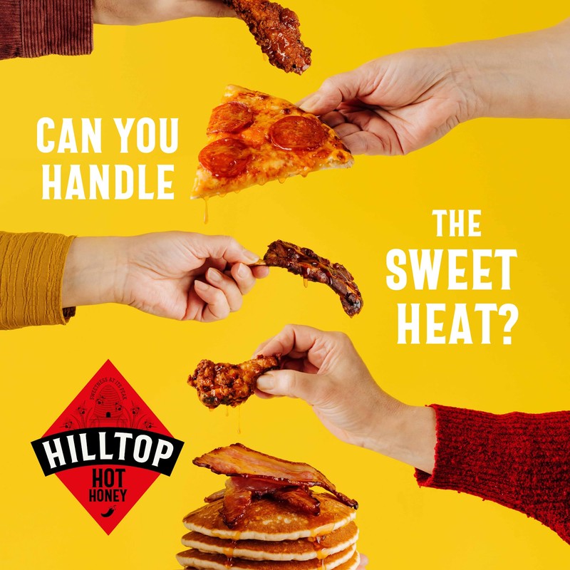 Hilltop Infusion Hot Honey 720 g Squeezy