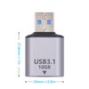 Poyiccot USB C to USB A Converter Adapter, USB Type