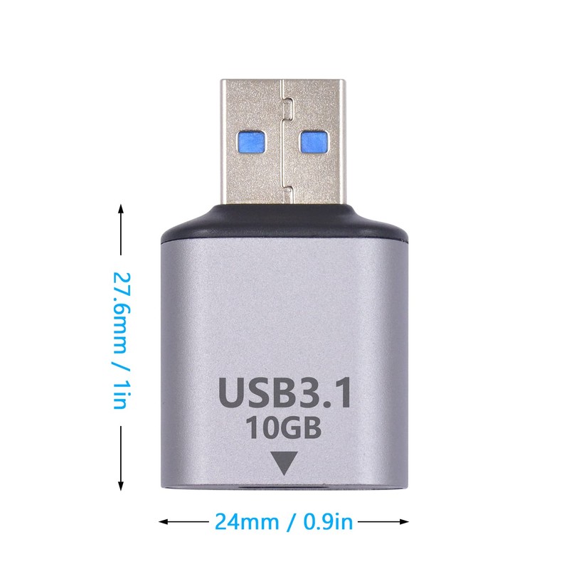 Poyiccot USB C to USB A Converter Adapter, USB Type
