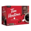 Tim Hortons Dark Roast Coffee Pods - 24ct