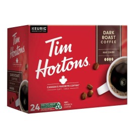 Tim Hortons Dark Roast Coffee Pods - 24ct