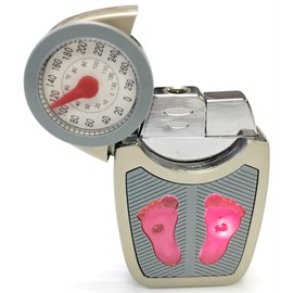 Eclipse Novelty Collectible Scale Design Refillable Jet Flame Lighter, 1399