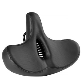 MidGard Bicycle Saddle Breathable with Extra Wide and Padded Bicycle Seat for Men and Women with O-Zone Cut-Out