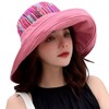 HUAMULAN Women Wide Brim Sun Hats Summer Bohemian Beach Fishing