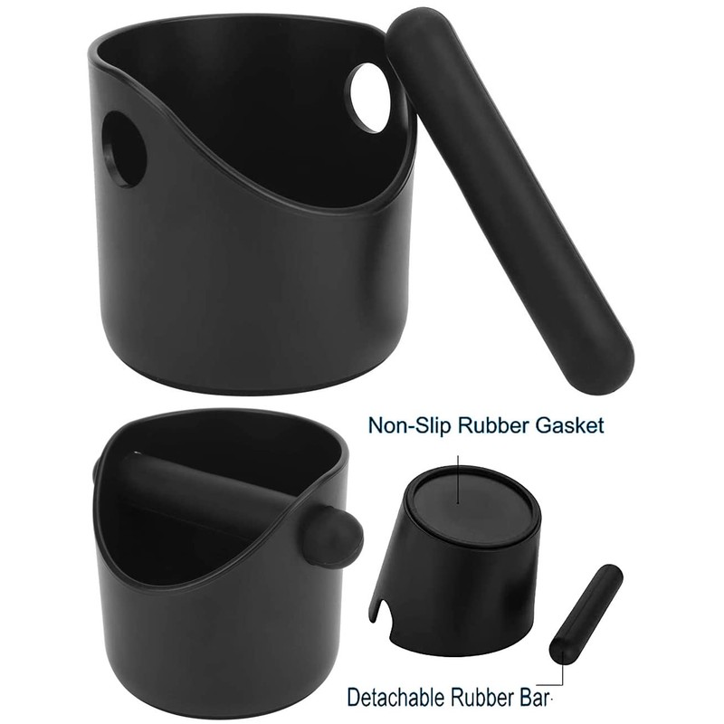Modern Espresso Knock Box, Coffee Knock Box Espresso Dump Bin