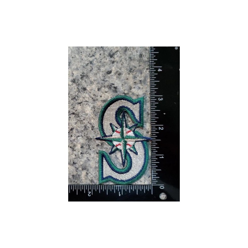 Seattle Mariners vintage Iron On Patch 3"x 1.75"