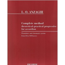 Anzaghi: Metodo Complete for Accordion English Text