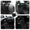 wplhb Car Trash Bag Car Trash Can Hanging Back Seat