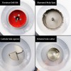 Hole Saw Accessory 130mm Dust Collector Bowl, LAIWEI Hole Cutter