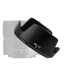 【Replaces for HB-112】 HB-112 Lens Hood for Nikon Nikkor Z DX 12-28mm f/3.5-5.6 PZ VR Lens, Compatible with Ф67mm Lens Cap and Filters