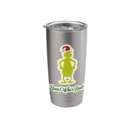 Dr. Seuss Grinch Guess Who's Back Stainless Steel Insulated Tumbler