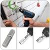 LT Easiyl 4Pcs 1/4" Hex to 1/4" Square Drive Bit