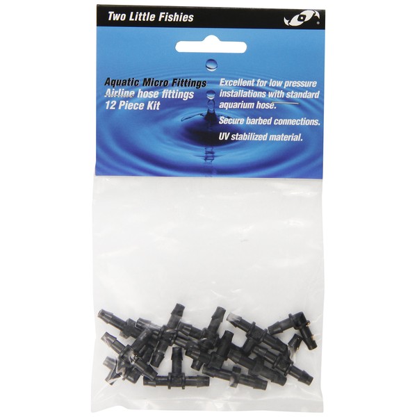Two Little Fishies Airline Kit with 12-Piece Standard Tubing for Air