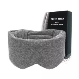 용 안구건조증 아이마스크 눈가리개 용품 온열 눈보호 모달면암막수면안대 Dry Eye Mask Heated Eye Protector Sleep Mask Modal Blindfold Eye Care Products [Grey]