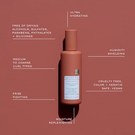 Kristin Ess Ultra Hydrating Curl Leave-In Cream Unisex 8.45 oz