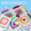 130 Pcs Knit Blockers, Knit Blocking Combs for Blocking, Rainbow